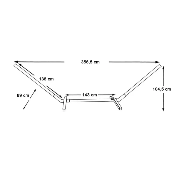 Hammock Stand - Wood