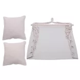 Hanging Chair with Cushion - Off-White