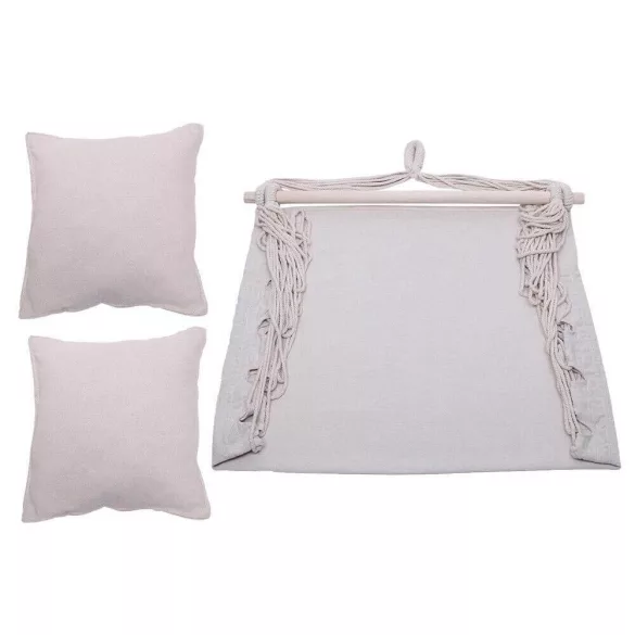 Hanging Chair with Cushion - Off-White
