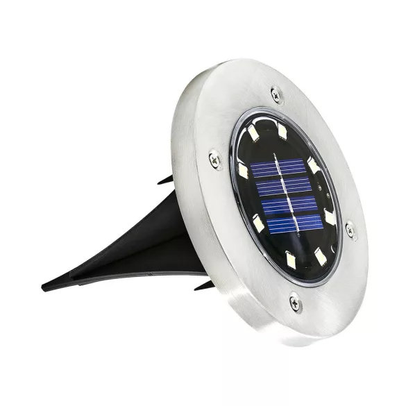 4 pcs outdoor recessed solar lamp