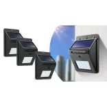 4-piece wall-mounted solar lighting