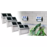 4 pcs wall-mounted outdoor solar lamps