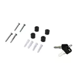 Metal Mailbox in Various Colors - Black
