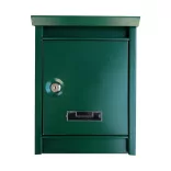 Metal Mailbox in Various Colors - Green