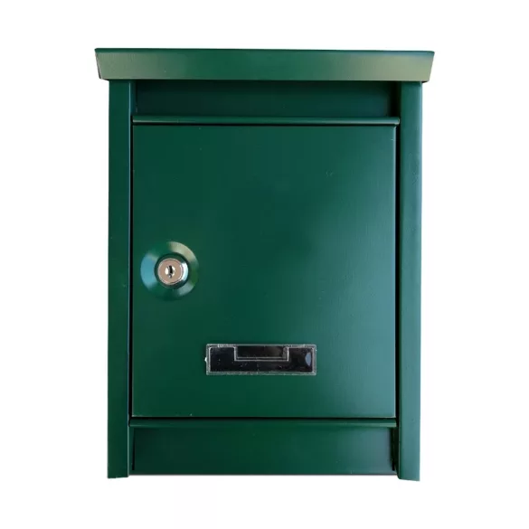 Metal Mailbox in Various Colors - Green