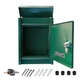 Metal Mailbox in Various Colors - Green