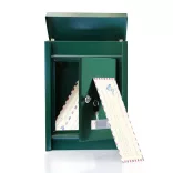 Metal Mailbox in Various Colors - Green