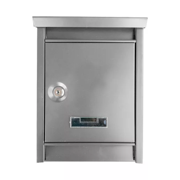 Metal Mailbox in Various Colors - Gray