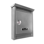 Metal Mailbox in Various Colors - Gray