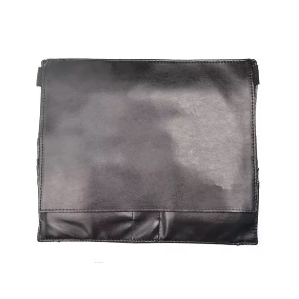 18-piece makeup brush set with a waist-mounted holder