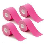 4 pcs kinesiology tape in selectable colors - pink