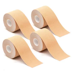 4 pcs kinesiology tape in selectable color - beige