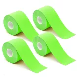 4 pcs kinesiology tape in selectable color - green