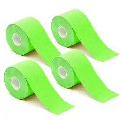 4 pcs kinesiology tape in selectable color - green