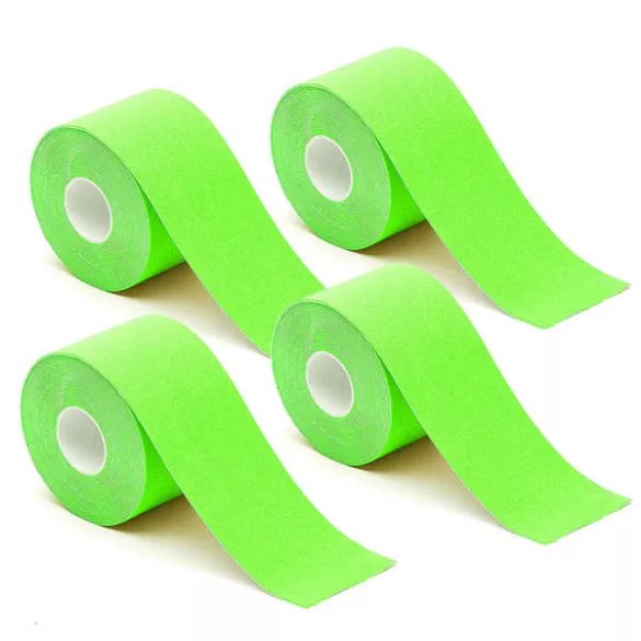 4 pcs kinesiology tape in selectable color - green
