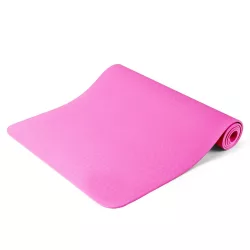 Yoga mat with a carrying bag, available in 3 colors - pink