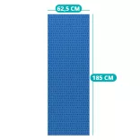 Non-slip yoga towel with a gift bag - blue