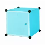 Plastic Modular Cabinet - Blue