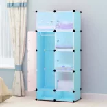 Plastic Modular Cabinet - Blue
