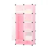 Plastic Modular Cabinet - Pink
