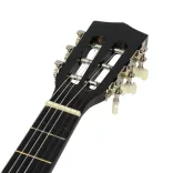 Acoustic Guitar Set for Beginners, with Free Tuner, Available in 2 Colors - Black