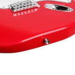 Electric Guitar Set for Beginners with Free Amplifier - Red