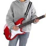 Electric Guitar Set for Beginners with Free Amplifier - Red