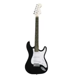   Electric Guitar Set for Beginners with Free Amplifier - Black