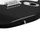 Electric Guitar Set for Beginners with Free Amplifier - Black