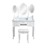 Dressing Table Milano, Available in Multiple Colors - White