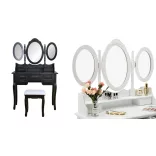 Dressing Table Milano, Available in Multiple Colors - White