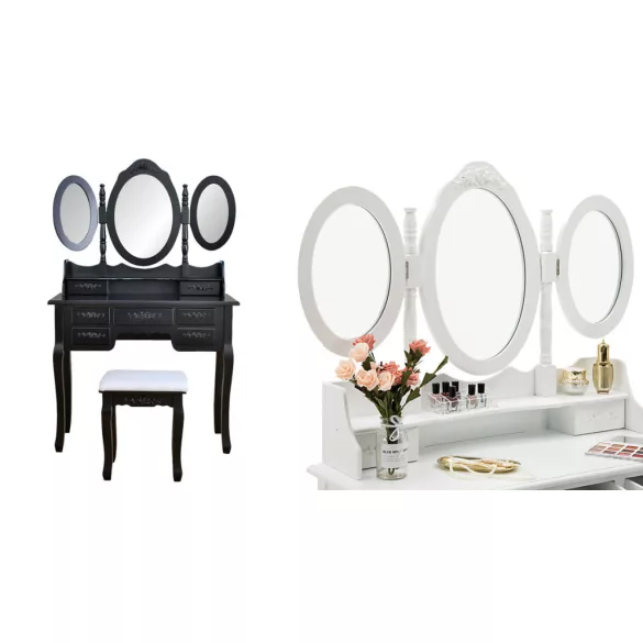 Dressing Table Milano, Available in Multiple Colors - White