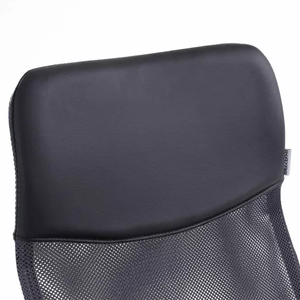 Ergonomic Office Chair with High Backrest - Black