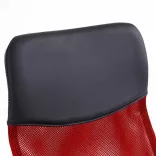 Ergonomic Office Chair with High Backrest - Red