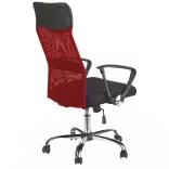 Ergonomic Office Chair with High Backrest - Red