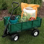 Metal Garden Hand Cart in 2 Types - 250 kg Load Capacity