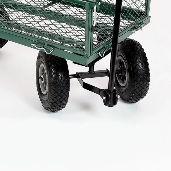 Metal Garden Hand Cart with 300 kg Load Capacity