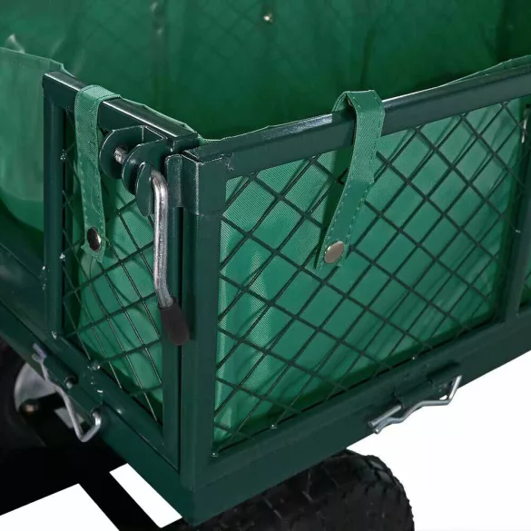 Metal Garden Hand Cart with 300 kg Load Capacity