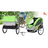 Bicycle Trailer for Kids, 30 kg Load Capacity