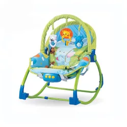 Vibrating Musical Bouncer - Blue