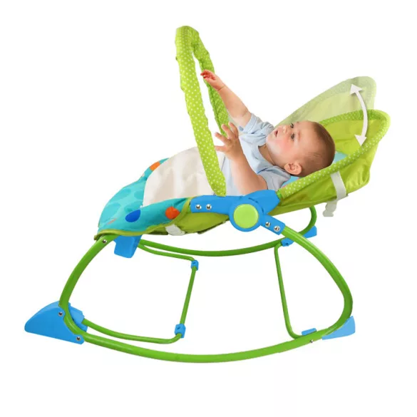 Vibrating Musical Bouncer - Blue