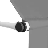 Roll-up Sunshade, Grey, 300x120 cm