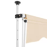 Roll-up sunshade in various sizes and colors - beige, 200x120cm