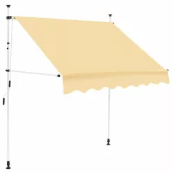   Roll-up sunshade in various sizes and colors - beige, 250x120cm