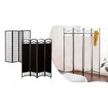 4-Panel Room Divider Screen - Japanese Style
