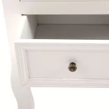 2-piece nightstand set, white