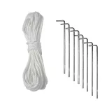 Party tent in white, available in 3 sizes - 3x3 meters