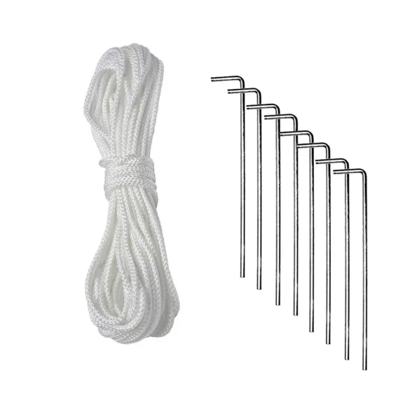 Party tent in white, available in 3 sizes - 3x3 meters