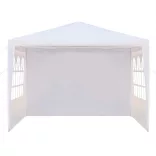 Party tent in white, available in 3 sizes - 3x3 meters