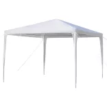 Party tent in white, available in 3 sizes - 3x3 meters